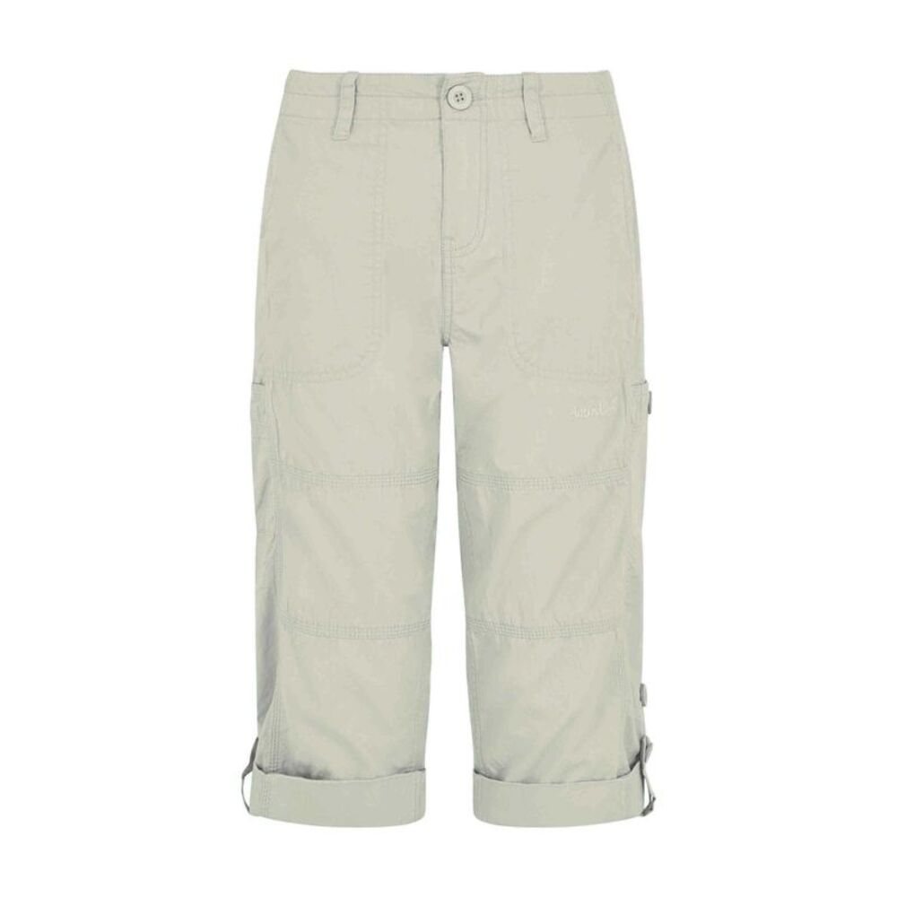Weird Fish Womens/Ladies Salena 3/4 Shorts / Oyster